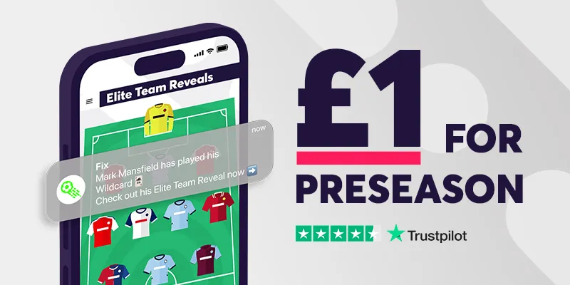 Discount banner for FPL team reveals