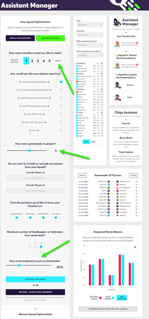 assistant manager feature