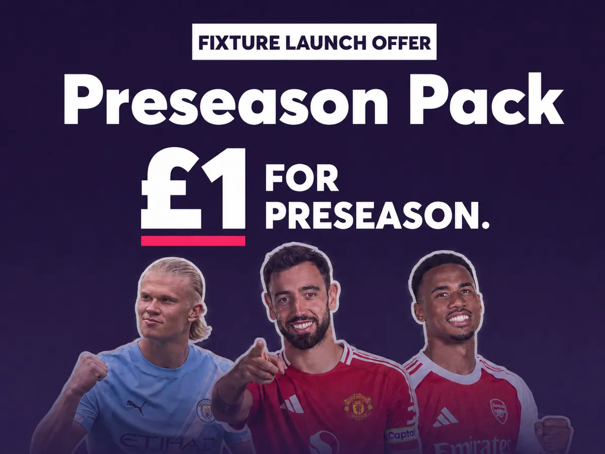 FPL preseason pack discount banner