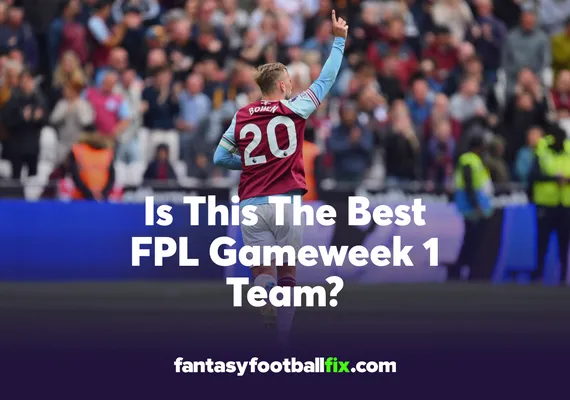 FPL Best GW1 Squad