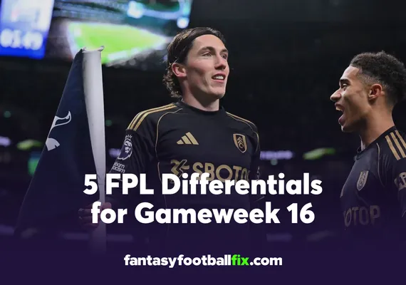 FPL Gameweek 16 differentials