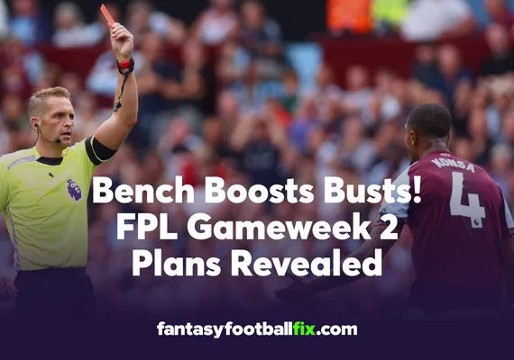 FPL Gameweek 2 Transfer Plans