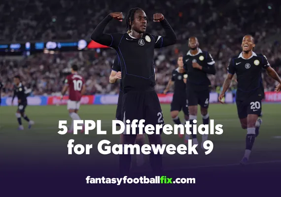 FPL Gameweek 9 differentials