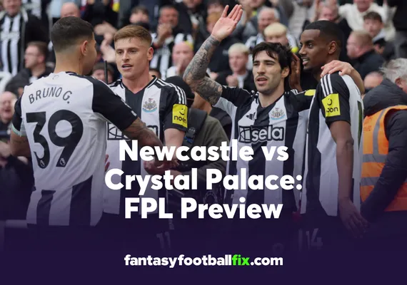 FPL Newcastle vs Palace