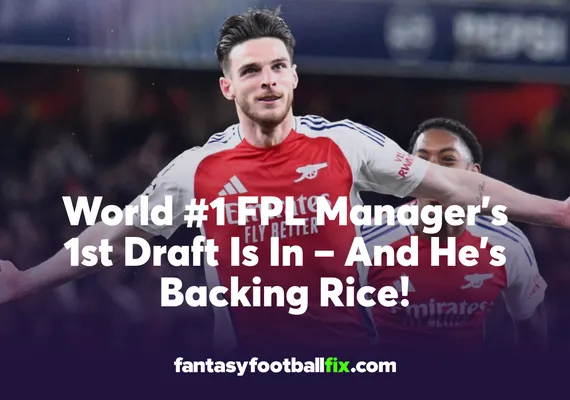 FPL Team Reveal - world number 1