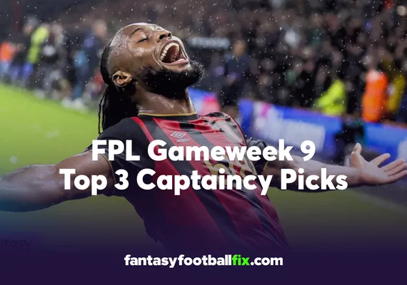 FPL Top Captains for Gameweek 9