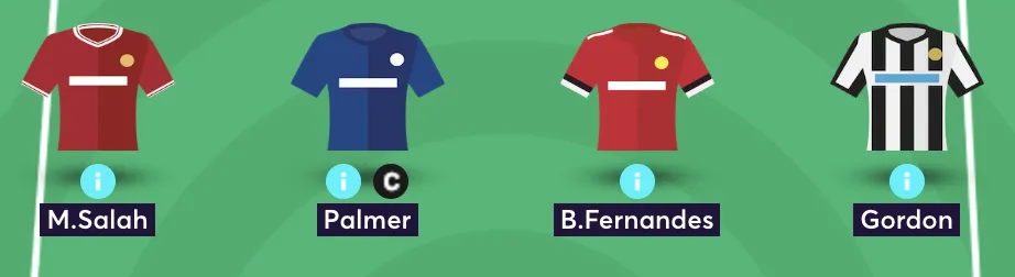 FPL team reveal midfield