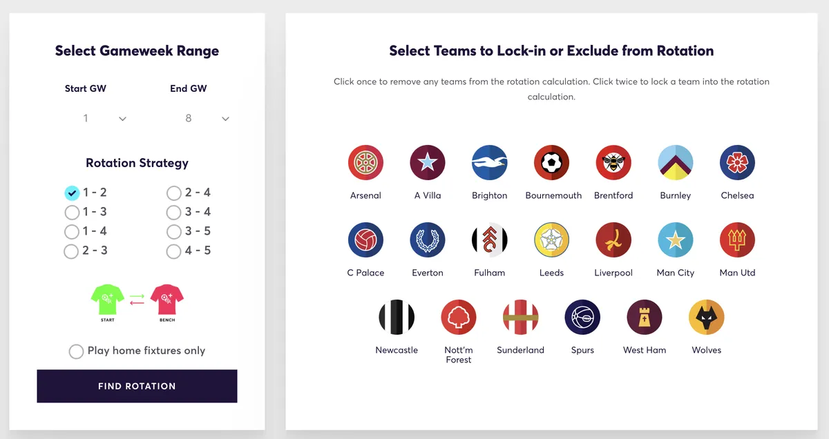 FPL AI rotation tool