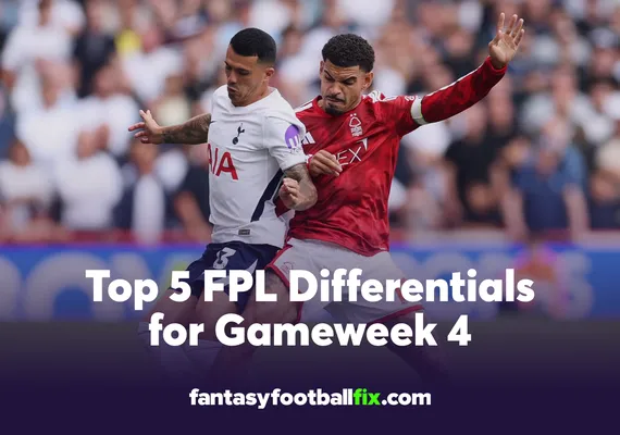 Top 5 FPL Differentials for Gameweek 4