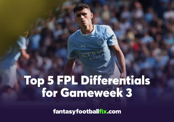 Top 5 FPL Differentials for Gameweek 3