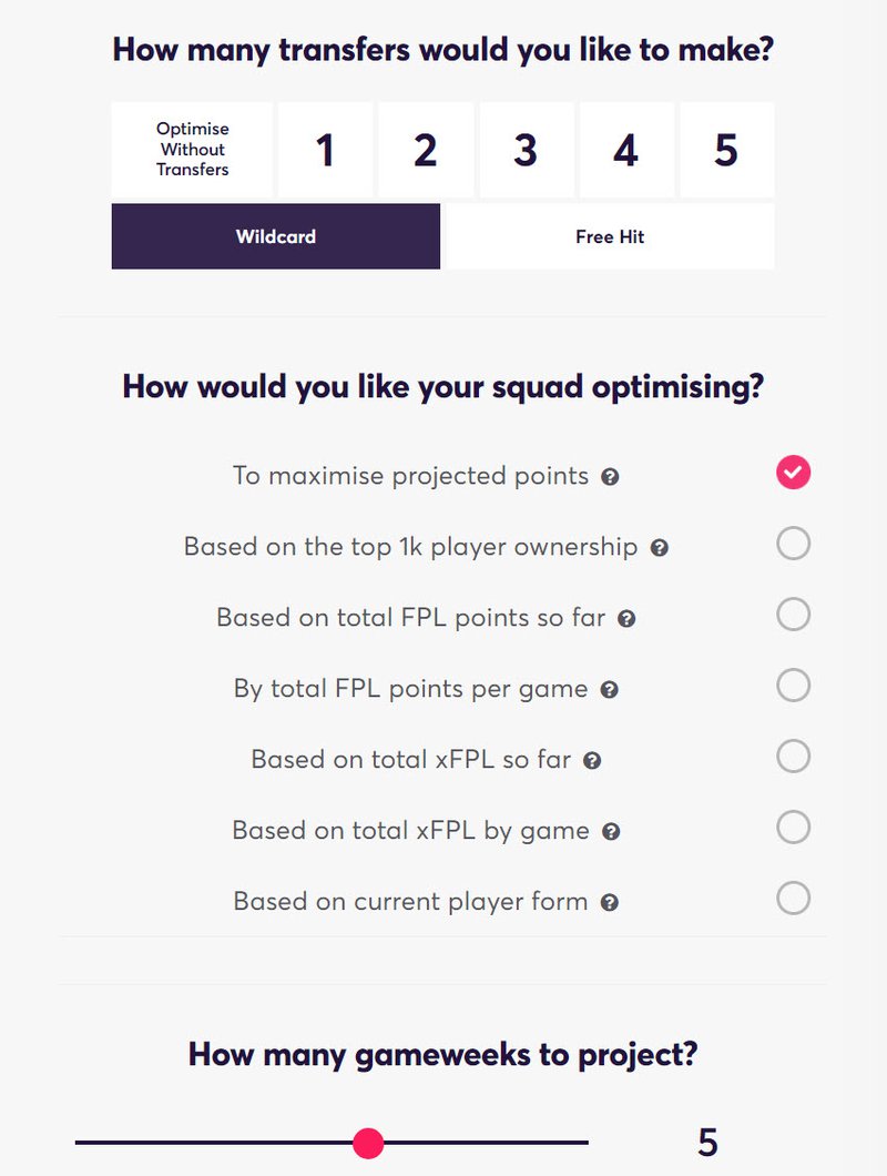 What is the FPL Wildcard and when can it be used?