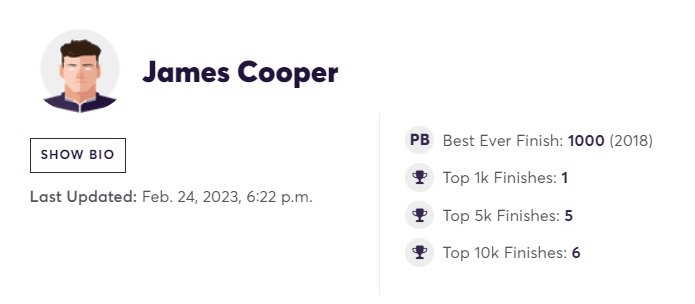 james cooper bio