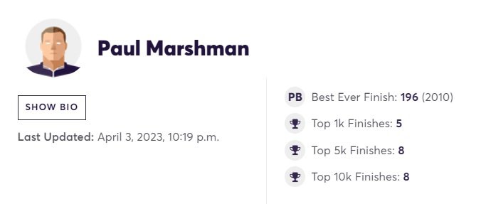 paul marshman bio