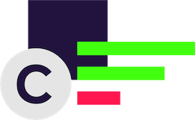 An icon showing a chart with bars representing player points in Fantasy Premier League. The chart has green and red bars with a grey circle containing the letter 'C,' symbolising FPL captaincy choices and their impact on team performance.